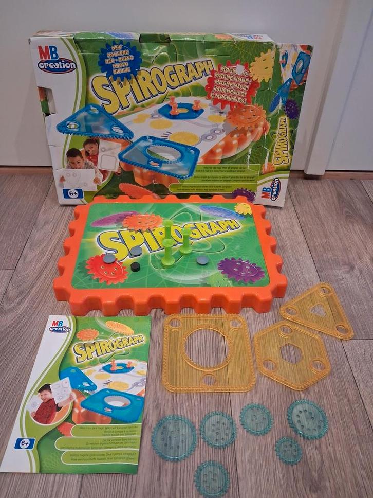 Magnetische spirograph van MB
Complete set, inclusief doos, Kinderen en Baby's, Speelgoed | Educatief en Creatief, Gebruikt, Knutselen