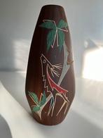 Vintage Kroonenberg Kroon L’Ancora Kerateak Vaas Gazelle 60s, Antiek en Kunst, Antiek | Keramiek en Aardewerk, Ophalen of Verzenden