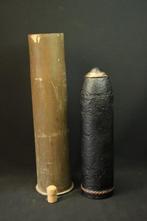 WO1 Duitse 10.5cm Kanone14 patroon LEEG, Verzamelen, Militaria | Algemeen, Ophalen of Verzenden, Landmacht, Duitsland, Hulzen of Bodemvondsten