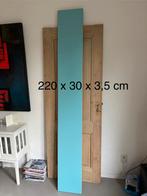 Multiplex met beide zijden hpl, turquoise blauw, Ophalen