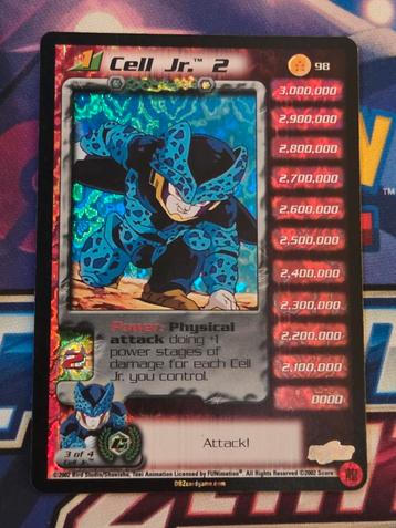 Cell Jr. 2 98 DBZ CCG Cell Games Saga Limited Foil - NM beschikbaar voor biedingen