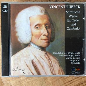 Orgel 2 cd + Klavecimbel - V Lübeck. Martin Böcker/Stade beschikbaar voor biedingen