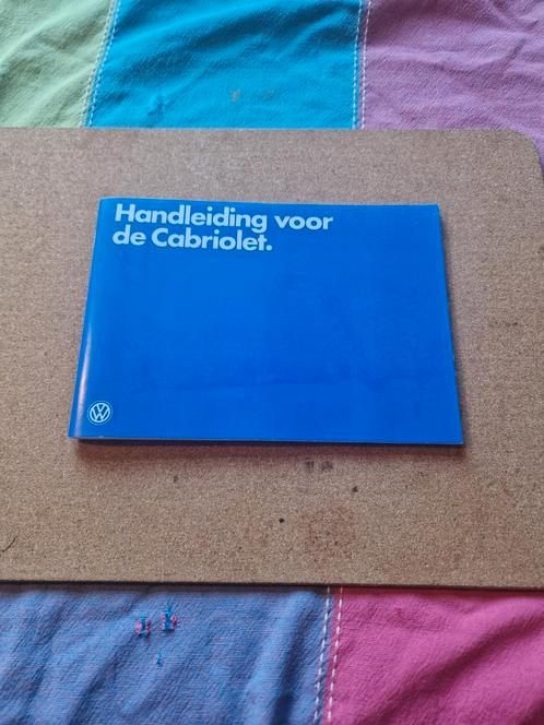 In nieuw staat Handleiding voor de Cabriolet Augustus 1978, Auto diversen, Handleidingen en Instructieboekjes, Ophalen of Verzenden