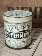 Brocante oud Pepermint SNUFF blikje, Verzenden