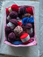 Flinke bak vol met wol, Hobby en Vrije tijd, Breien en Haken, Ophalen of Verzenden, Zo goed als nieuw, Breien of Haken, Wol of Garen