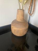 Leuke houten pot/ vaas, Overige materialen, Overige kleuren, Ophalen of Verzenden, Zo goed als nieuw