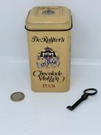 Vintage De Ruijter Chocolade Vlokken Bus 125 Jaar, Verzamelen, Blikken, Ophalen of Verzenden, Gebruikt, Overige