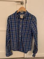 Overhemd - Muscle fit - A&F - Maat : M, Blauw, Zo goed als nieuw, Abercrombie & Fitch, Halswijdte 39/40 (M)