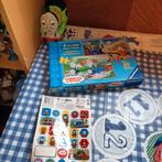 Thomas de trein knuffel 15 cm + 2 in 1 puzzel + stickers, Ophalen of Verzenden