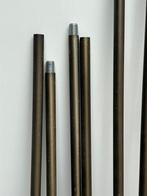 Diverse roedes met eindstukken ringen etc, Ophalen, Gebruikt, Overige kleuren, 100 tot 150 cm