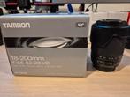 Tamron 18-200mm F/3.5-6.3 Di II VC - Canon B018E, Ophalen of Verzenden, Zo goed als nieuw, Telelens