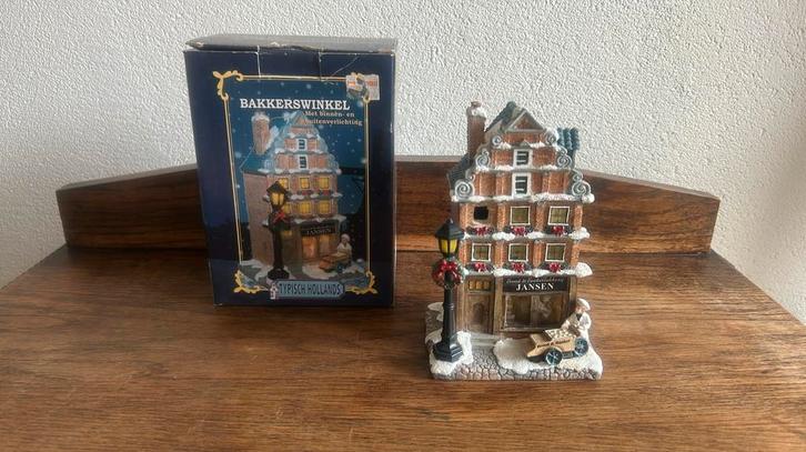 Typisch Hollands Kerstdorp Bakkerswinkel, Diversen, Kerst, Gebruikt, Ophalen of Verzenden