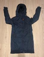 Moscow parka winterjas, maat 164, donkerblauw, Kinderen en Baby's, Kinderkleding | Maat 164, Meisje, Ophalen of Verzenden, Zo goed als nieuw