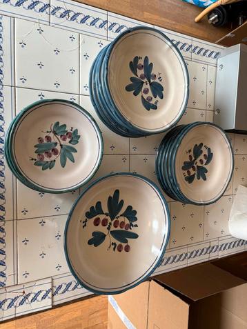 Vintage Italiaans Servies - Solimene beschikbaar voor biedingen