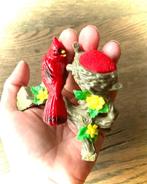 Vintage Speldenkussen Hong Kong curiosa vogel curiosa naai, Verzenden