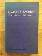Theorie der literatuur, 	R Wellek & A Warren, 	20, Ophalen, Zo goed als nieuw