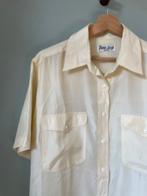 Vintage 100% silk blouse crème maat M, Maat 38/40 (M), Verzenden, Vintage, Vintage