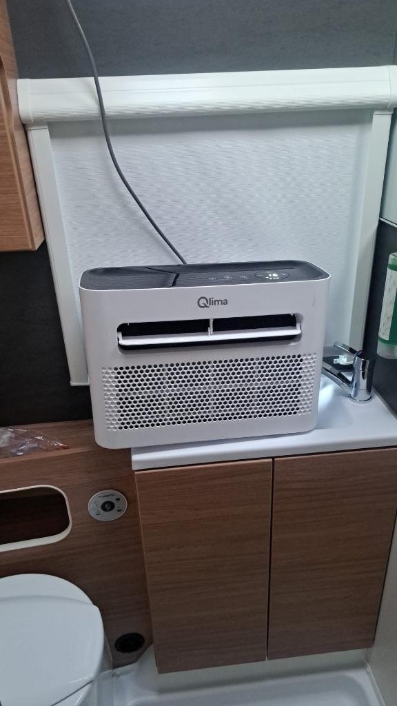 Qlima split unit Airco MS AC5001, Witgoed en Apparatuur, Airco's, Zo goed als nieuw, Mobiele airco, 60 tot 100 m³, 3 snelheden of meer