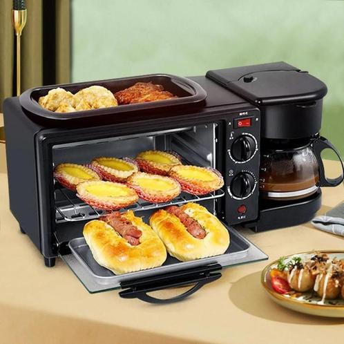 3-In-1 Ontbijtmachine, Huis en Inrichting, Keuken | Keukenbenodigdheden, Nieuw, Ophalen of Verzenden