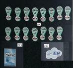 Diverse schitterende KLM bagage (luggage) labels, Ophalen of Verzenden, Zo goed als nieuw, Patch, Badge of Embleem