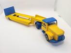 Tekno Scania Vabis 100 truck met dieplader / Schaal 1:50, Gebruikt, Tekno, Ophalen of Verzenden, Tekno