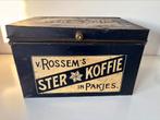 Vintage Vooraadblik Ster Koffie (winkelblik), Ophalen of Verzenden, Zo goed als nieuw, Koffie