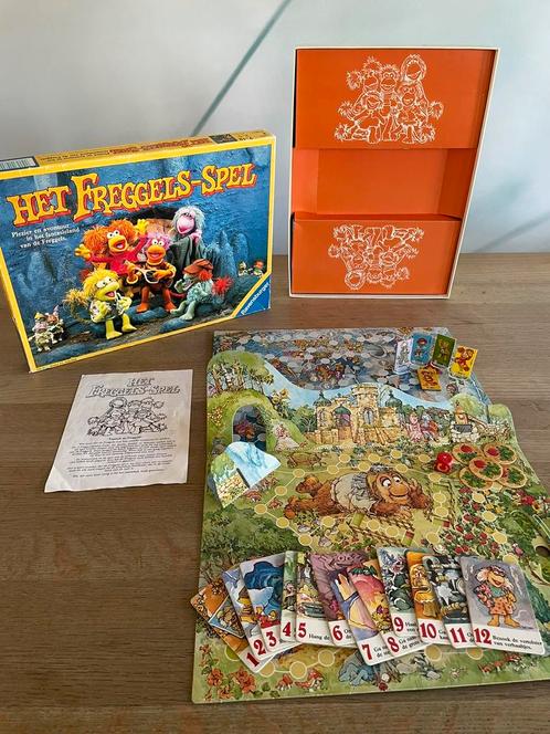 Super leuk vintage gezelschapsspel van de Freggels uit 1983, Hobby en Vrije tijd, Gezelschapsspellen | Bordspellen, Zo goed als nieuw