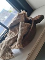 Chapati schaaltje met jute shabby doek, Ophalen of Verzenden, Zo goed als nieuw