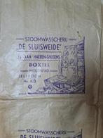 Stoomwasscherij De Sluisweide Boxtel., Verzenden, Zo goed als nieuw, Verpakking