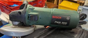 Bosch PWS 500 haakse slijper in koffer. beschikbaar voor biedingen