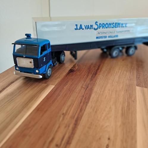 J.A.van SPRONSEN N.V. MONSTER HOLLAND VOLVO F 88 W.SPR,H.TR., Hobby en Vrije tijd, Modelauto's | 1:50, Nieuw, Bus of Vrachtwagen