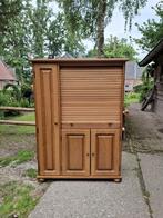 gepatineerd eiken computerkast, Huis en Inrichting, Kasten | Computermeubels, Ophalen, 70 tot 120 cm, Eikenhout, Zo goed als nieuw