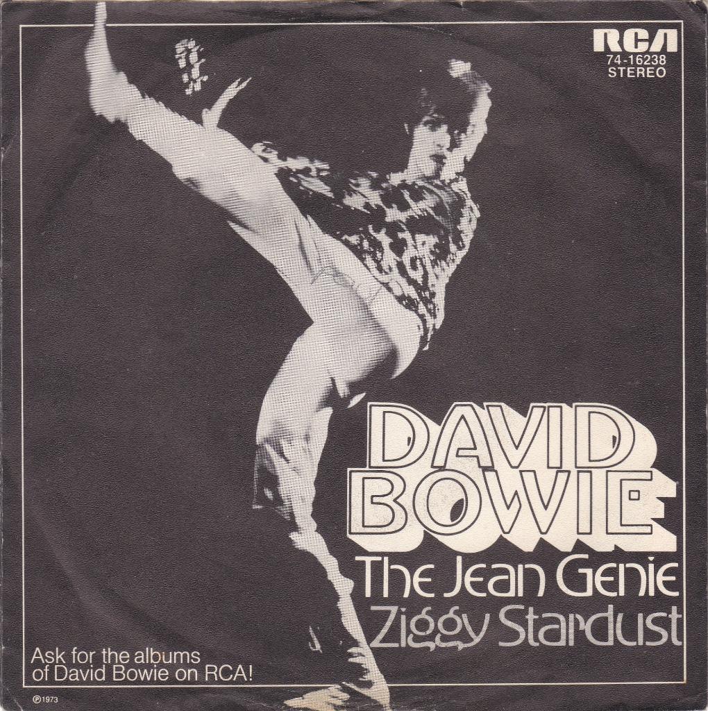 David Bowie 1972, Gebruikt, 7 inch, Single, Ophalen of Verzenden