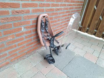 Fietsstoeltje voorzitje Thule Yepp Mini bruin met windscherm beschikbaar voor biedingen
