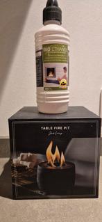 Nieuwe Jens Living Tafelhaard + Bio Ethanol, Ophalen of Verzenden, Nieuw, Vrijstaande haard, Gelhaard