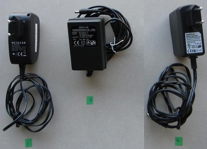 Adapter / Voeding 5 Volt, 12 Volt, 15 Volt, Vanaf, Computers en Software, Overige Computers en Software, Zo goed als nieuw, Ophalen