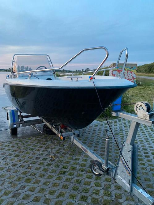 Yamarin 4500 Ride Big console boot, sloep, tender, Watersport en Boten, Vis- en Consoleboten, Zo goed als nieuw, 10 tot 30 pk