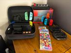 Nintendo Switch met extra’s, Met games, Ophalen of Verzenden, Zo goed als nieuw, Switch Original