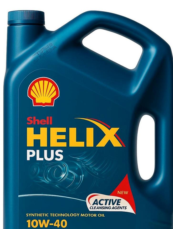 Shell Helix Plus 10W-40 Motorolie 5L, Auto diversen, Onderhoudsmiddelen, Ophalen of Verzenden