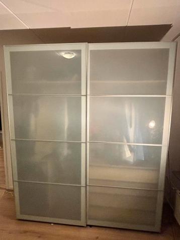 Ikea PAX Schuifdeuren Glas 235cm - afbeelding 1