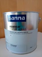 Muurverf nevelnauw, Doe-het-zelf en Verbouw, Verf, Beits en Lak, Ophalen, Nieuw