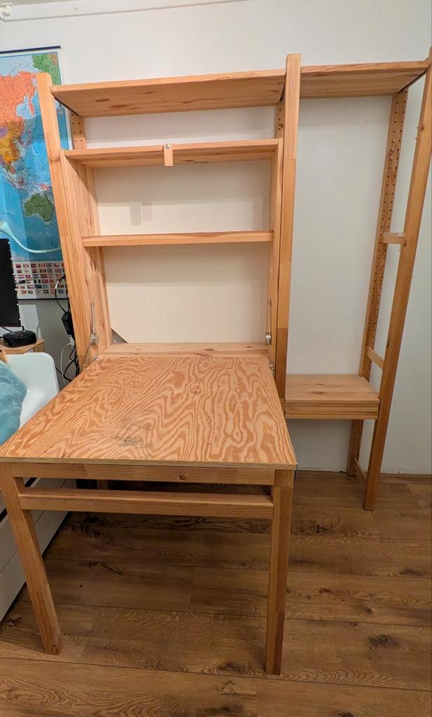 IKEA Ivar kast met opklapbureau. 179x130x30, Kinderen en Baby's, Kinderkamer | Overige Meubels, Gebruikt, Kast, Ophalen