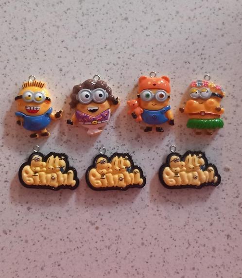 Minions bedels 3D "nieuw", Hobby en Vrije tijd, Kralen en Sieraden maken, Nieuw, Bedel, Ophalen of Verzenden
