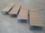 4 ligbedden aluminium onderstel met wielen, Ophalen, Gebruikt, Aluminium