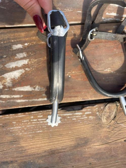 5 soorten sporen – allemaal met spoorriempjes (Sprenger, Har, Dieren en Toebehoren, Paardrijkleding, Zo goed als nieuw, Schoeisel