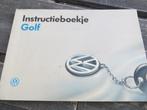 Instructieboek Volkswagen Golf, Golf Diesel, Golf VR6 1992, Ophalen of Verzenden