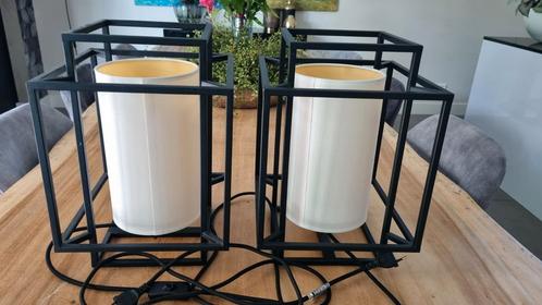 Tafellampen, Huis en Inrichting, Lampen | Tafellampen, Gebruikt, Minder dan 50 cm, Metaal, Ophalen