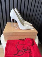 Christian Louboutin Kate 100 size 37, Wit, Nieuw, Ophalen of Verzenden, Christian Louboutin