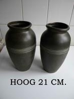 VAAS KOPER 2 STUKS, KOPEREN VAAS 2 STUKS MERK KMD, Ophalen of Verzenden