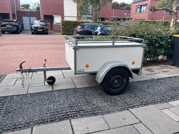 Zeer nette Rieske aanhanger bagagewagen met deksel, Auto diversen, Aanhangers en Bagagewagens, Zo goed als nieuw, Ophalen